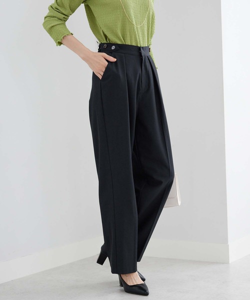 BELLUNA PLUS（ベルーナプラス） スラックス パンツ ウエスト調節