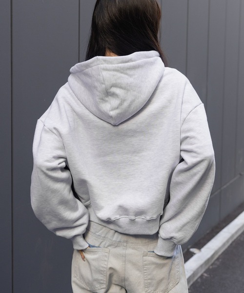 LOWBI パーカー LOWBI／シグネチャロゴフーディー（裏起毛