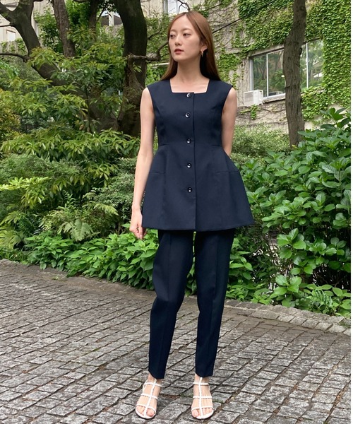 CELFORD」 セットアップ 38 ネイビー レディース : 80457321  