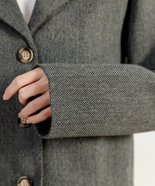 新品☆LL♪茶系♪ロング丈おしゃれセットアップ♪お仕事・通勤〇D360