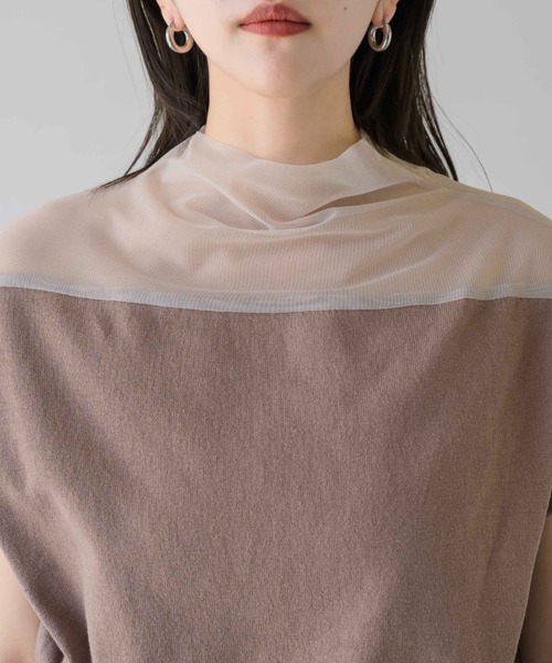 NEUNA tシャツ シアードッキングトップス レディース : ZOZOTOWN