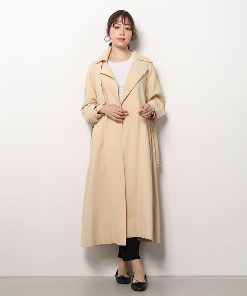 EMMEL REFINES 「EMMEL REFINES」 トレンチコート M クリーム 
