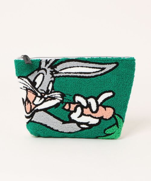 ポーチ WARNER BROS. さがら刺繍ポーチ レディース メンズ