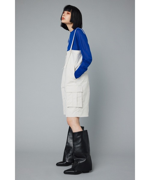 新品未使用☆HeRIN.CYE /Suspender half pants HeRIN.CYE パンツ Suspender half pants サスペンダーハーフ