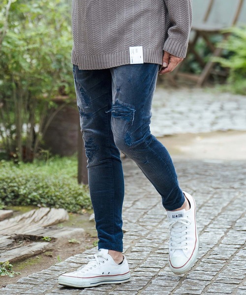 CAMBIO（カンビオ） パンツ mp12561-Vintage Like Stretch Corduroy