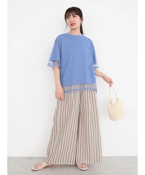 Green Parks tシャツ BEST PRICE チュールレイヤードプル