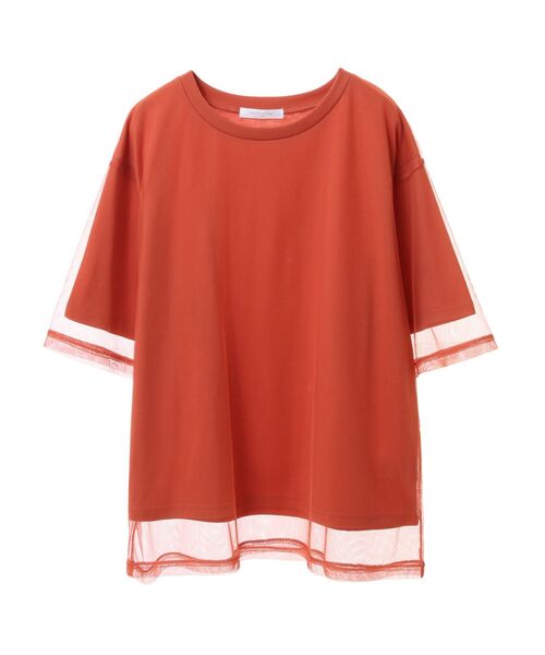 Green Parks tシャツ BEST PRICE チュールレイヤードプル
