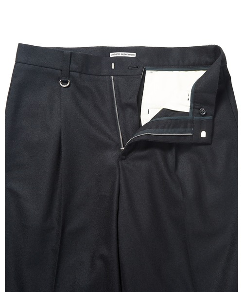 ✅レアuniform experiment スラックスLサイズブラックストライプ ✓レアuniform experiment スラックスLサイズブラックストライプ