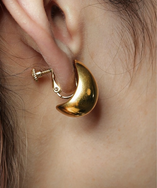 ORLEAN イヤリング 金属アレルギー対応 ボリュームニュアンス