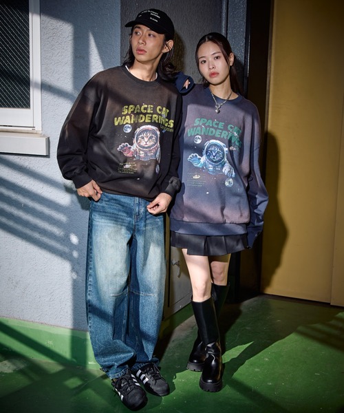 PBLIM トレーナー スウェット PBLIM/スペースキャットスウェット