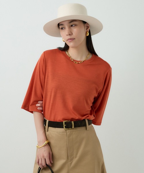 KAOS 売れ筋商品|||カオス Tシャツ トップス レディース Tops Blue ブルー（青）系 KAOS(カオス) Tシャツ・カットソー(レディース