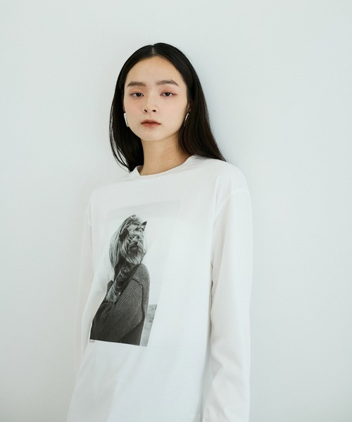 ADAM ET ROPE'（アダムエロペ） tシャツ Elliott Erwitt フォトロンT