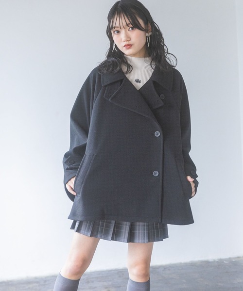 repipi armario（レピピアルマリオ） ポンチョ 「2WAYシルエット