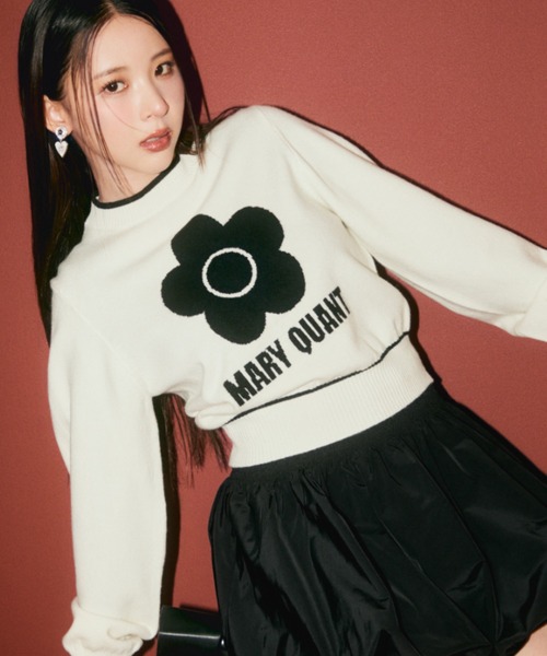 LILY BROWN×MARY QUANT ニット LILY BROWN×MARY QUANT】ジャガードニット(ニット)｜トップス