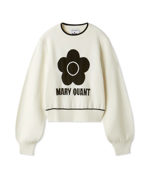 【WEB限定カラー】LILYBROWN×MARY QUANバリエジャガードニット WEB限定カラー】【LILY BROWN×MARY QUANT】バリエジャガード