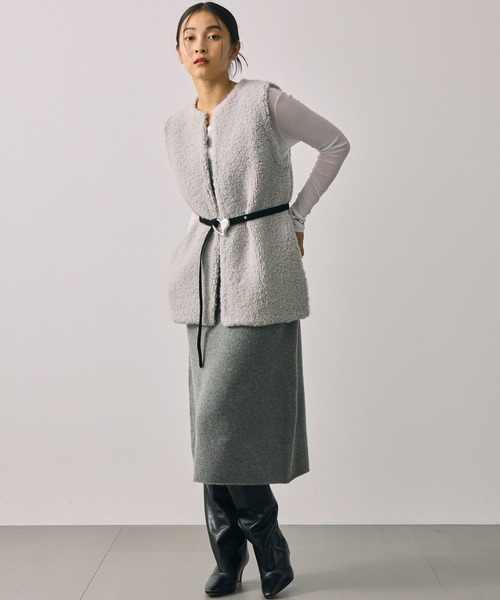 BABYLONE（バビロン） ワンピース ウールニットキャミワンピース