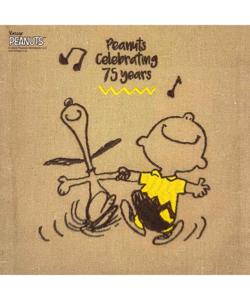 Vintage PEANUTS トートバッグ 「PEANUTSコミック誕生75周年記念