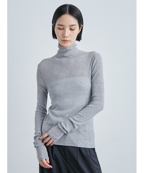 MIESROHE（ミースロエ） ニット セーター タートルシアーリブニット
