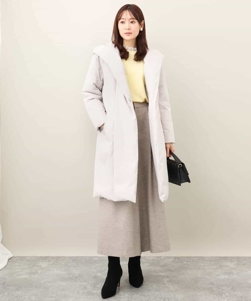 blanco. ダウンロングコート　Mサイズ MK MICHEL KLEIN ダウンコート ダウンジャケット ロング丈