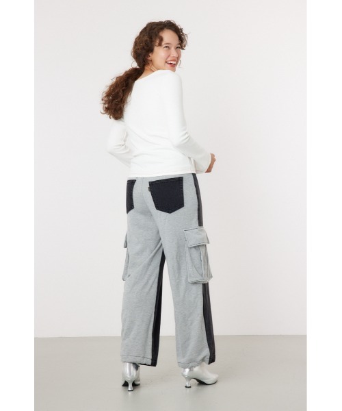 【中古】イエナ IENA 25SS キュプラツイルイージーカーゴパンツ 38 ネイビー系 イージーパンツ ボトムス レディース パンツ カーゴパンツ ツイル イージーカーゴパンツ レディース 中古