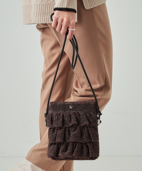 SHOO・LA・RUE（シューラルー） ショルダーバッグ バッグ ラメ