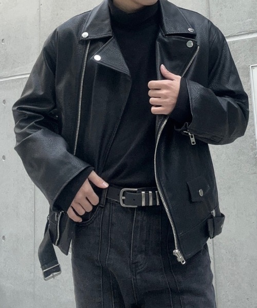 TTleathers ライダースジャケット Otte 革ジャン ライダース オーバーライダースジャケット メンズ