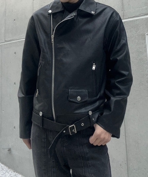 Otte 革ジャン ライダース オーバーライダースジャケット メンズ