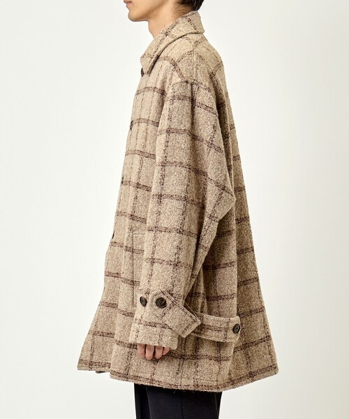WELLDER コート ジャケット 「WELLDER」Windowpane Car Coat