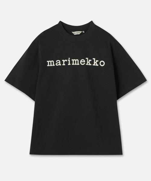 マリメッコ　kioski Tシャツ　Sサイズ marimekko（マリメッコ） tシャツ 「kioski」Veisto Logo t-shirt