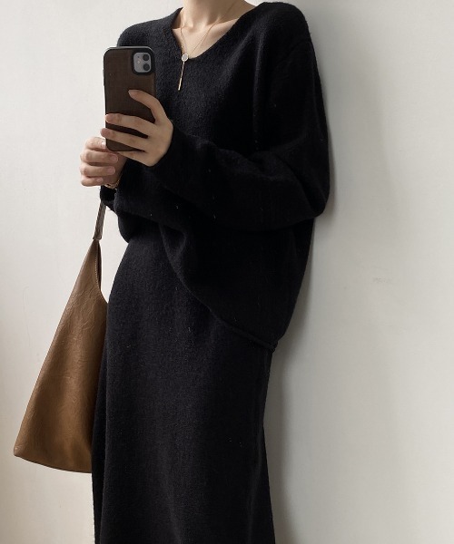 Alum' セットアップ マルチウェイニットセットアップ レディース