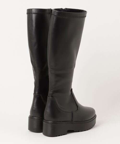 「LOVEHUNTER」 ロングブーツ S ブラック レディース_画像2