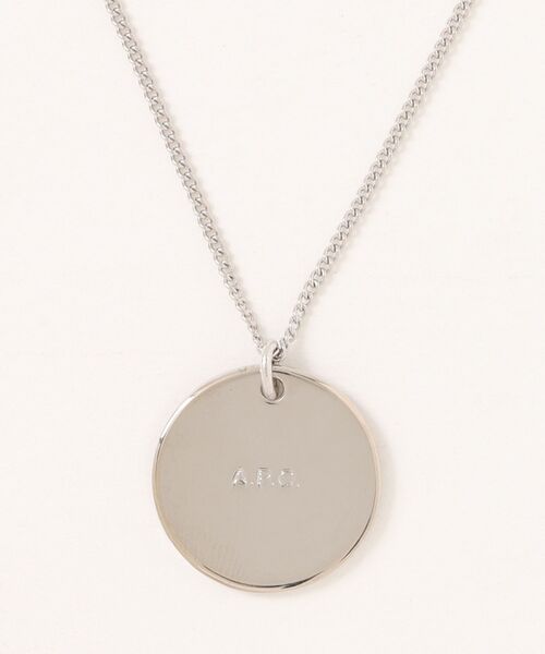 【関税込み】A.P.C. シルバー Eloi ネックレス 楽天市場】【正規取扱店】A.P.C.(アーペーセー) Eloi ネックレス