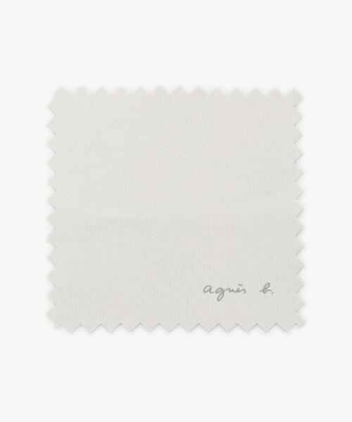 ■agnes b.■\"Carving of love\"ハート型クリスタルピアス/送料込 □agnes b.□Carving of loveハート型クリスタルピアス/送料込