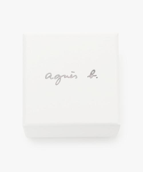 Agnes ｂ.【エレガントデザイン☆Carving of Love Stud ピアス】 agnes b. ピアス H925 ハート スタッズ ”Carving of love