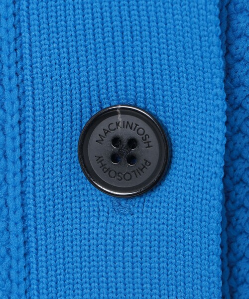 MACKINTOSH PHILOSOPHY カーディガン GREY LABEL ワイドケーブル