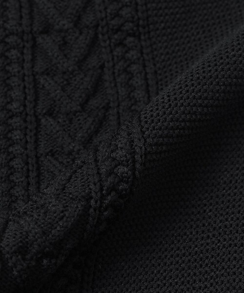 MACKINTOSH PHILOSOPHY カーディガン GREY LABEL ワイドケーブル
