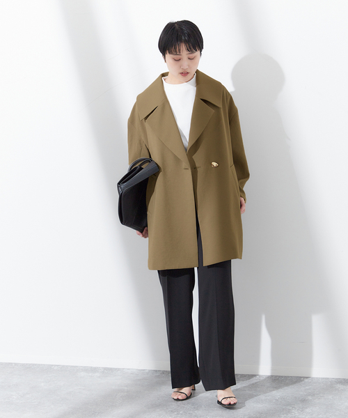 「journal standard L'essage」 コート FREE グリーン レディース_画像5