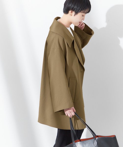 「journal standard L'essage」 コート FREE グリーン レディース_画像8