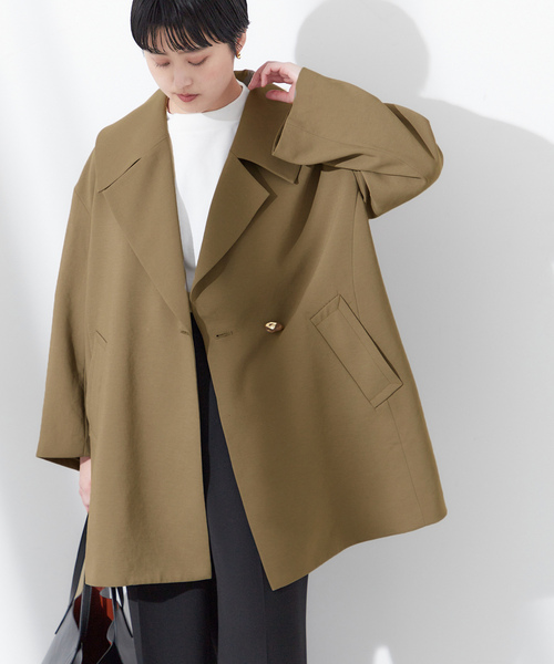 「journal standard L'essage」 コート FREE グリーン レディース_画像9