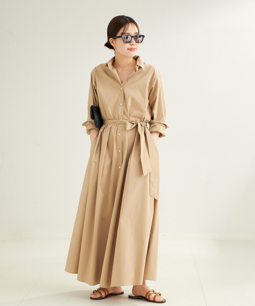 plage ワンピース Flared Shirt ドレス : ZOZOTOWN Yahoo!店