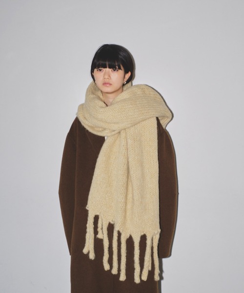 TODAYFUL 「TODAYFUL」 ストール FREE イエロー レディース : ZOZOTOWN