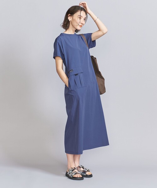 新品【THOUSAND MILE】ショートスリーブ　ワンピース THOUSAND MILE ワンピース 「別注」「THOUSAND MILE」ショート