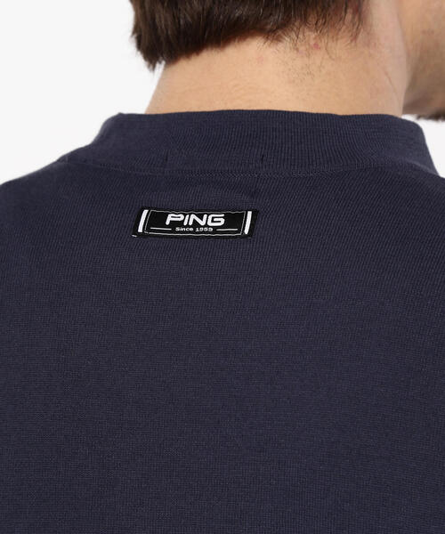 PING セーター ニット 「PING APPAREL」Mr.PINGジャガード半袖