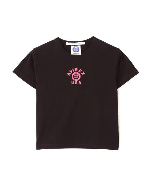 tシャツ 「AVIREX×miffy」WEB限定 SAGARA T-SHIRT/アヴィレックス×ミッフィー サガラTシャツ レディース AVIREX×miffy》WEB限定 SAGARA T-SHIRT/アヴィレックス