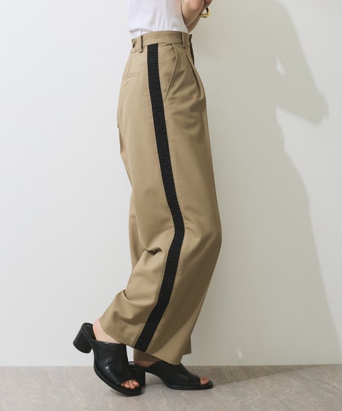sequel ワークパンツ ADAM ET ROPE' パンツ 「WEB限定」サイドシャーリングライン