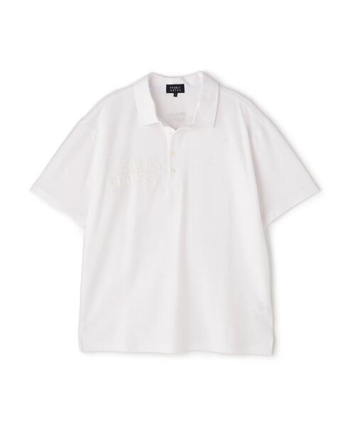 <新品未使用>パーリーゲイツPEARLY GATES 半袖ポロシャツ Relax PEARLY GATES ポロシャツ 「PEARLY GATES」先染めデニム調ツイル