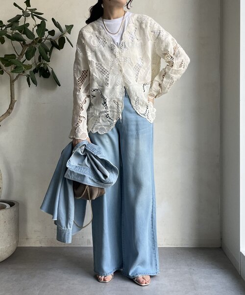 レゴリスさま専用✴︎【新品】Dou Dou リヨセルデニム(今季) レゴリスさま専用✴︎【新品】Dou Dou リヨセルデニム(今季