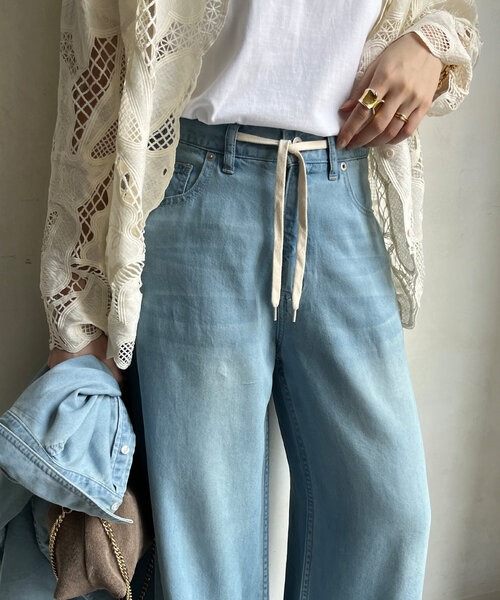 DouDou（ドゥドゥ） ジーンズ デニム デニムパンツ リヨセルドロスト