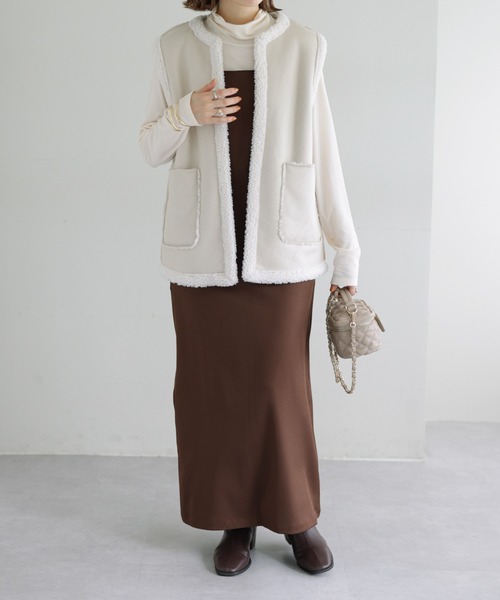 「DISCOAT」 ベスト FREE ブラック レディース_画像2