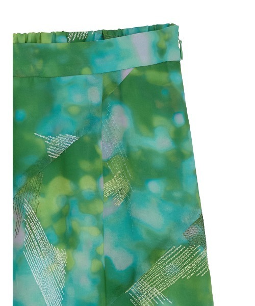 Ameri(アメリ) ロング スカート BLUR SCENERY SPIRAL SKIRT Ameri(アメリ) ロング スカート BLUR SCENERY SPIRAL SKIRT